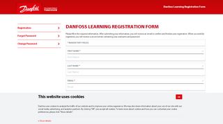 
                            7. Danfoss Learning Registration Form