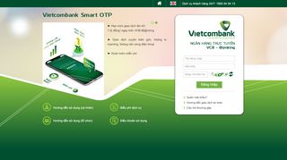 
                            5. Đăng nhập - Vietcombank