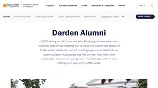 
                            3. Darden Alumni | UVA Darden School of Business