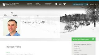 
                            6. Darren Lynch, MD | Northampton Integrative Medicine