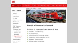 
                            3. Das Aboportal der Deutschen Bahn - verwalten Sie …
