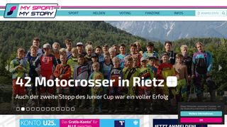 
                            5. Das andere Sportportal : MY SPORT MY STORY