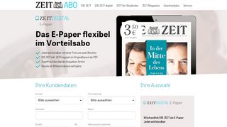 
                            9. Das E-Paper der ZEIT flexibel im Vorteilsabo lesen - ZEIT Abo
