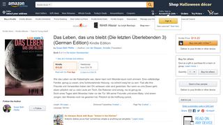 
                            2. Das Leben, das uns bleibt (Die letzten ... - Amazon.com