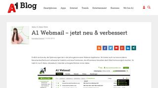 
                            7. Das neue A1 Webmail ist da! | A1Blog