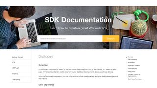 
                            6. Dashboard - SDK Documentation - Wix.com