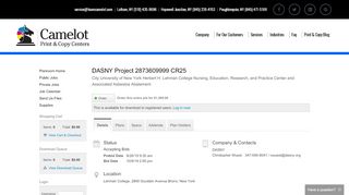 
                            4. DASNY Project 2873609999 CR25 :: Camelot Print & Copy ...