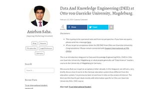 
                            6. Data And Knowledge Engineering (DKE) at Otto von Guericke ...