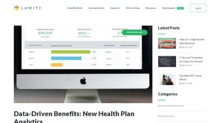 
                            3. Data-Driven Benefits: New Health Plan Analytics - Lumity