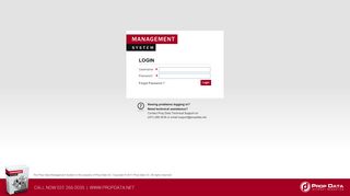 
                            2. Data Management System: Login - wakefields.co.za