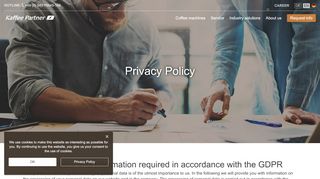 
                            7. Data protection and Privacy Policy | Kaffee Partner