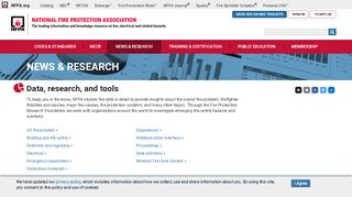 
                            5. Data, research, and tools - NFPA