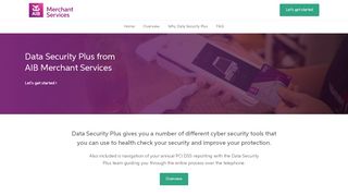 
                            2. Data Security Plus - AIB Merchant Services