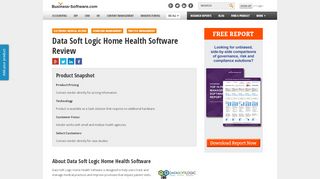 
                            6. Data Soft Logic Home Health Software Review - Business ...