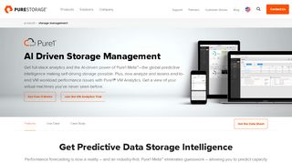 
                            3. Data Storage Management & Analysis, Manage Cloud ... - Pure Storage