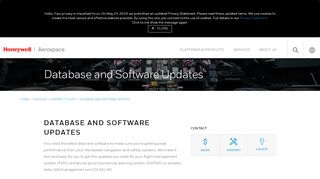 
                            2. Database and Software Updates - Honeywell Aerospace
