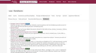 
                            4. Databases - Law - LibGuides Home at Brooklyn College Library