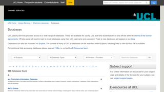 
                            10. Databases - library-guides.ucl.ac.uk