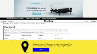 
                            8. Dataport - Company Profile and News - Bloomberg Markets