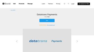 
                            5. Datatrans Payments - ecwid.com