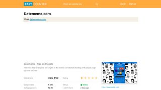 
                            7. Datememe.com: datememe - free dating site