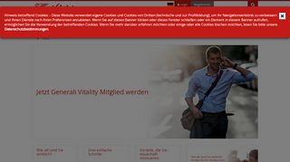 
                            5. Datenschutzbestimmungen Generali Vitality