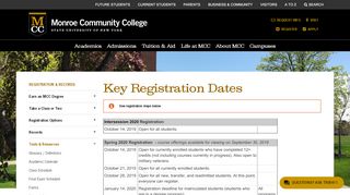 
                            5. Dates & Deadlines | Registration & Records | …