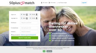 
                            1. Dating for aktive mennesker over 50 - 50plusmatch.dk