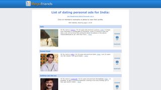 
                            6. Dating Personal ads India - MegaFriends