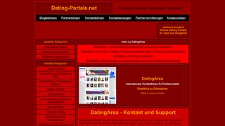 
                            6. DatingArea (www.datingarea.eu) Kontakt und Support