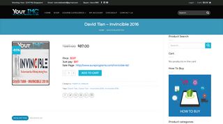 
                            6. David Tian - Invincible 2016 - Download Digital Products