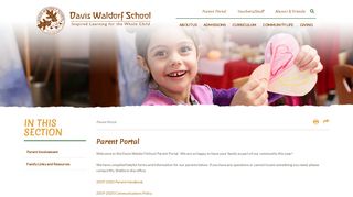 
                            7. Davis Waldorf School -> Parent Portal