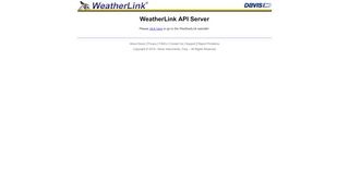 
                            7. Davis | WeatherLink - API Server