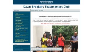 
                            8. Dawn-Breakers Toastmasters Club