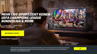 
                            3. DAZN Deutschland | Sport Live Stream in HD