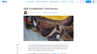 
                            5. D&B CreditBuilder™ Plus Review | Nav