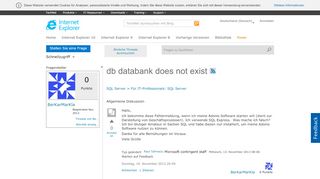 
                            6. db databank does not exist - social.technet.microsoft.com