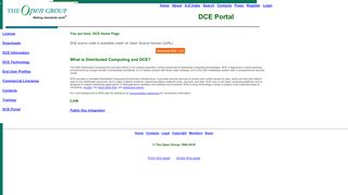 
                            2. DCE -- OpenDCE -- Portal - The Open Group