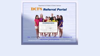 
                            3. DCFS Referral Portal - Logon