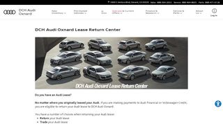 
                            8. DCH Audi Oxnard Lease Return Center