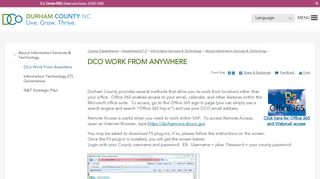 
                            6. DCo Work From Anywhere | Durham County