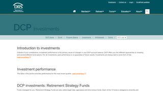 
                            7. DCP Investments - Department of Retirement Systems