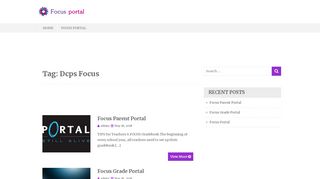 
                            5. Dcps Focus | Focus Portal