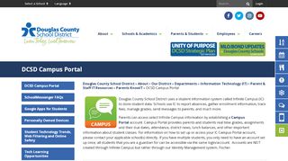 
                            10. DCSD Campus Portal - Douglas County School District