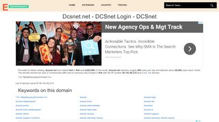 
                            5. dcsnet.net - DCSnet Login - DCSnet