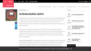 
                            5. de Boekenbakker (pilot) - mediafederatie.nl