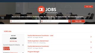 
                            7. DE Jobs - AECOM Careers - Jobs