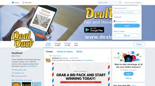 
                            5. DealDash (@DealDash) | Twitter