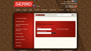 
                            1. Dealer Login: Salford Machinery