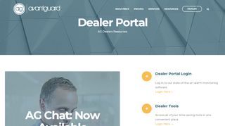 
                            2. Dealer Portal | AvantGuard Monitoring - Be In Good Company.